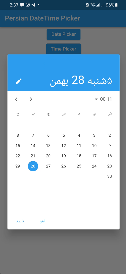 Date Picker